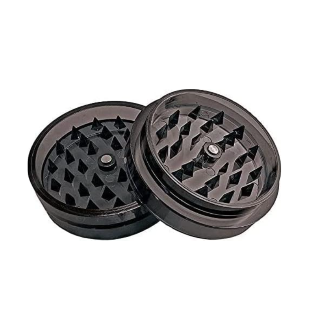 Black Acrylic 2PC Grinder