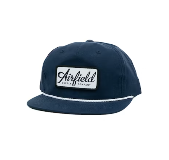 Airfield Script LOGO Hat - Navy